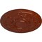 Ekena Millwork Darnay Ceiling Medallion (Fits Canopies up to 7 1/4"), Hand-Painted Firebrick, 29 1/4"OD x 2"P CM29DAFIF - alternate 2